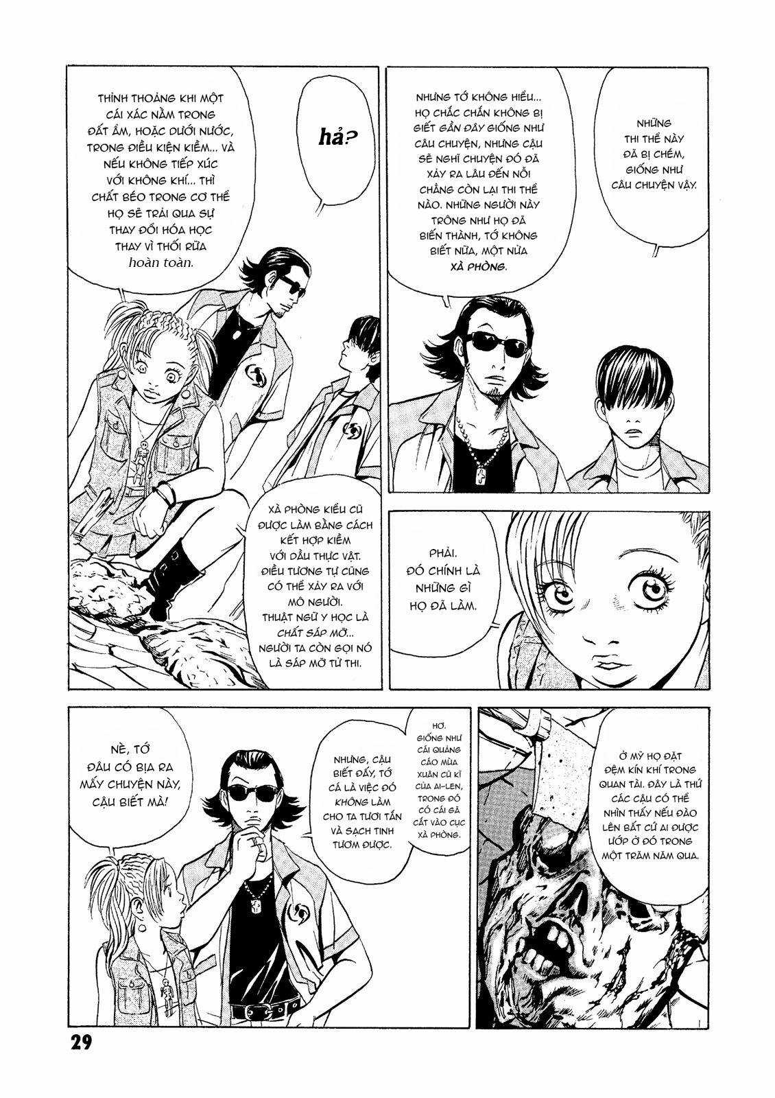 Dịch vụ Chuyển xác Kurosagi Chapter 20 trang 27