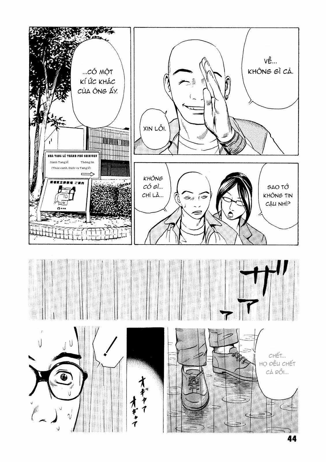 Dịch vụ Chuyển xác Kurosagi Chapter 20 trang 40