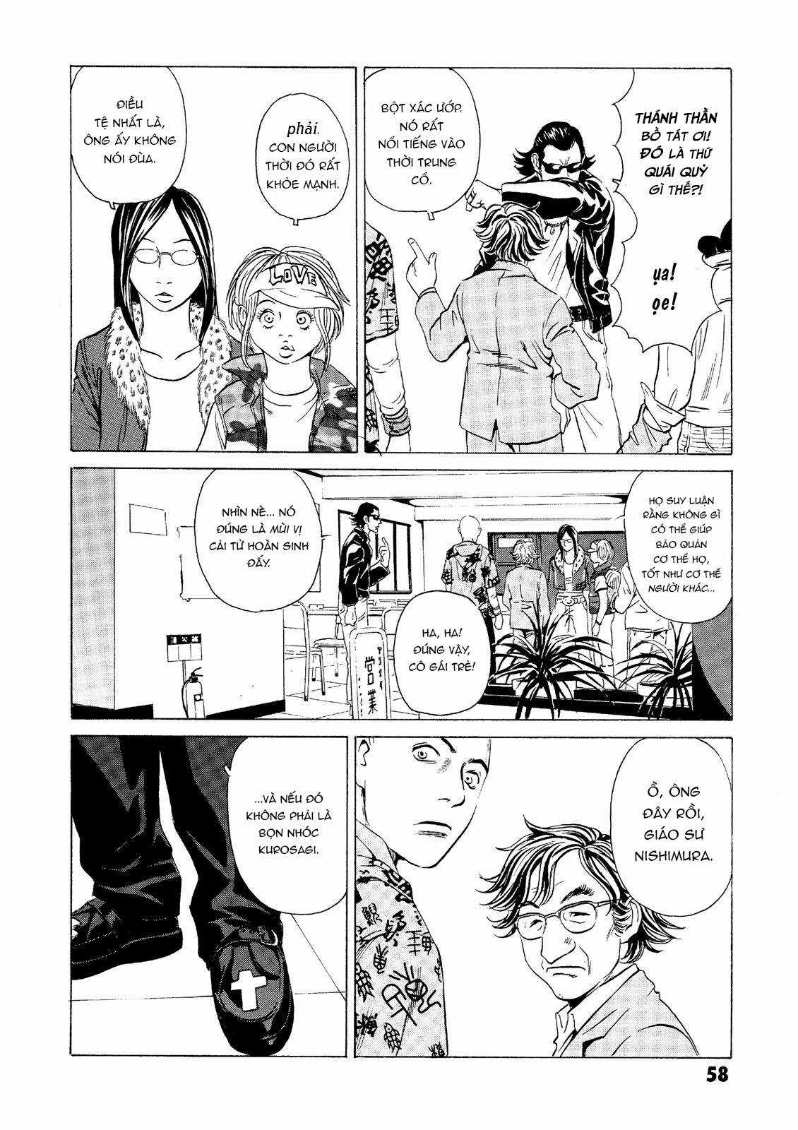 Dịch vụ Chuyển xác Kurosagi Chapter 21 trang 11