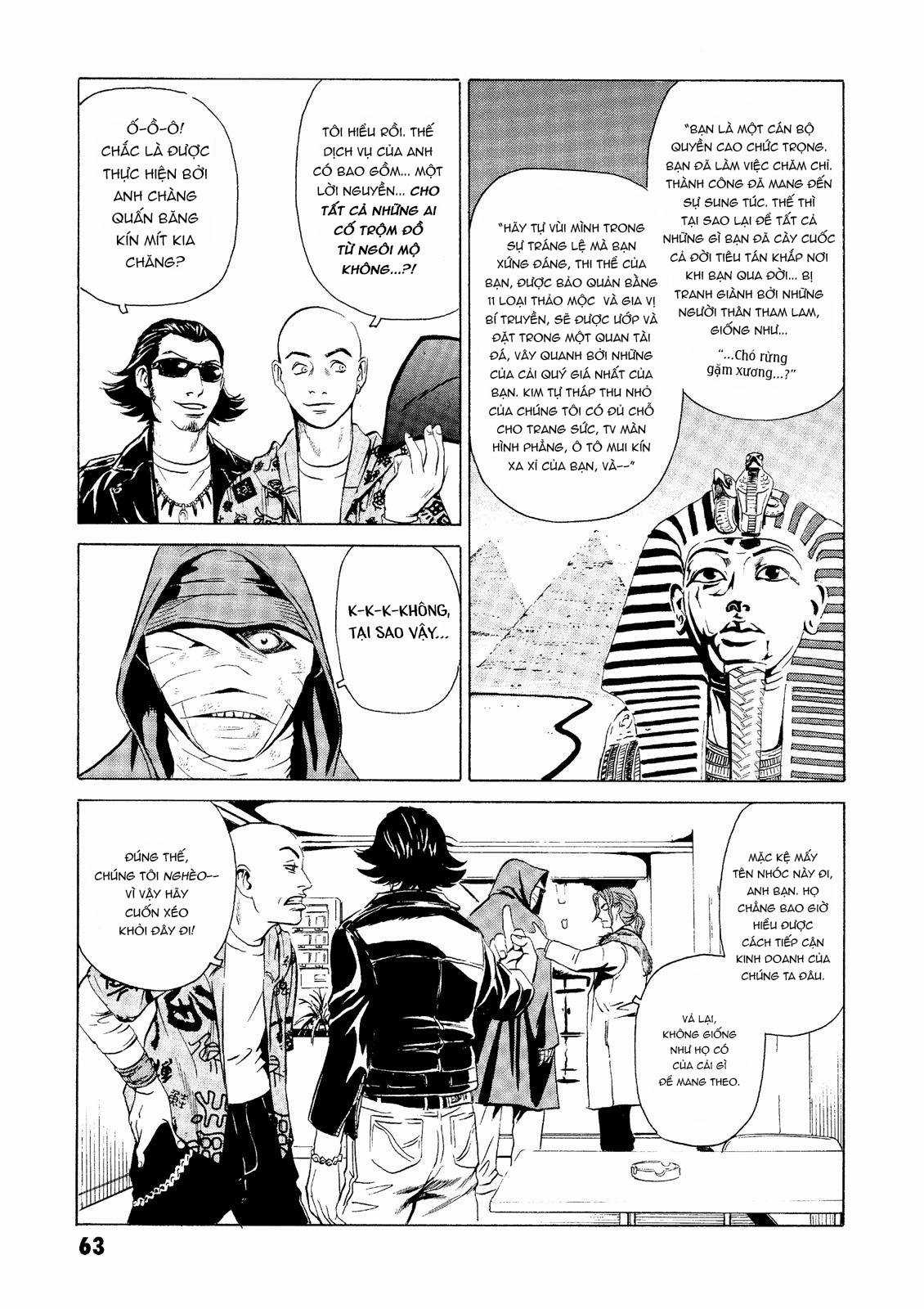 Dịch vụ Chuyển xác Kurosagi Chapter 21 trang 16