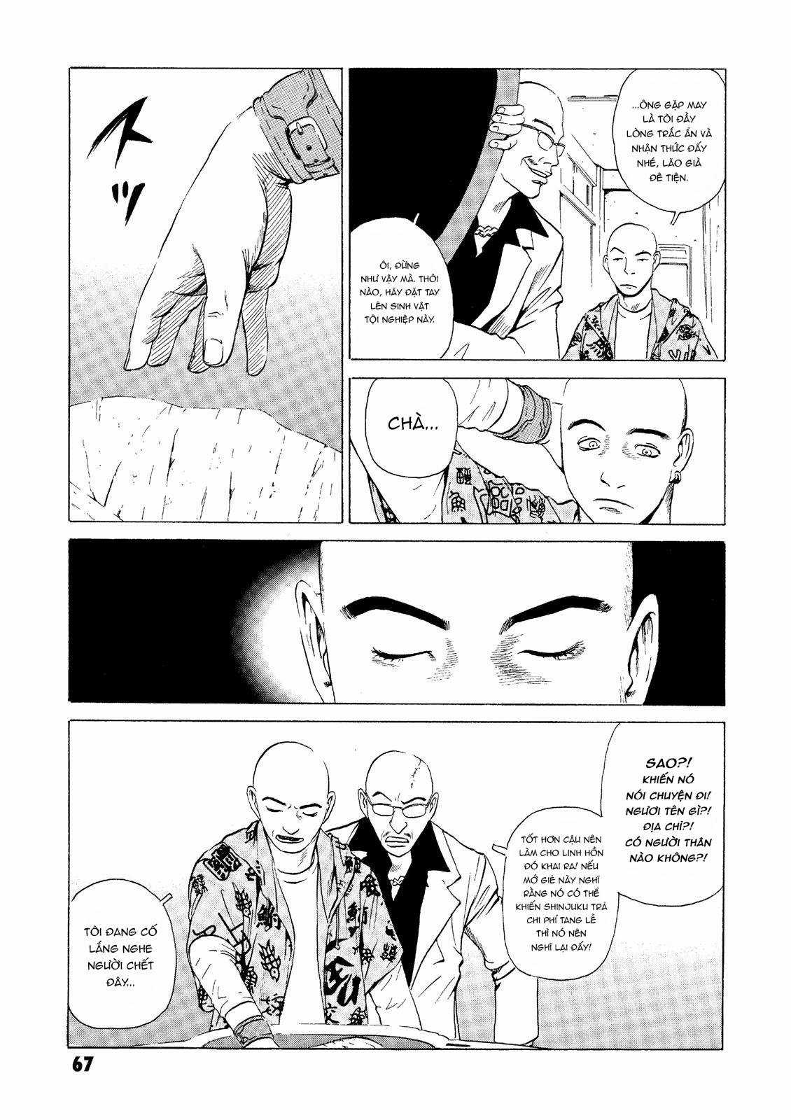 Dịch vụ Chuyển xác Kurosagi Chapter 21 trang 20