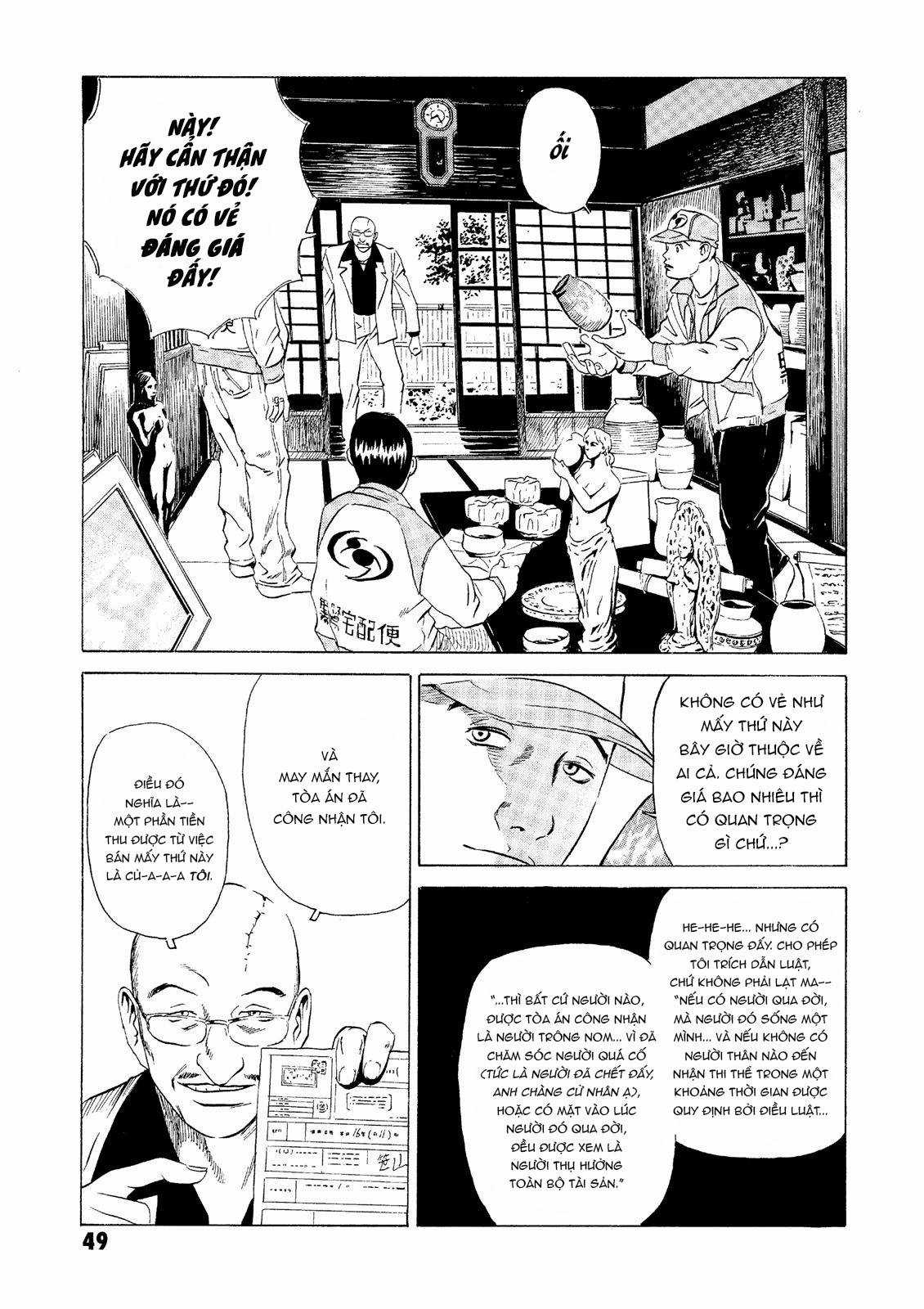 Dịch vụ Chuyển xác Kurosagi Chapter 21 trang 3