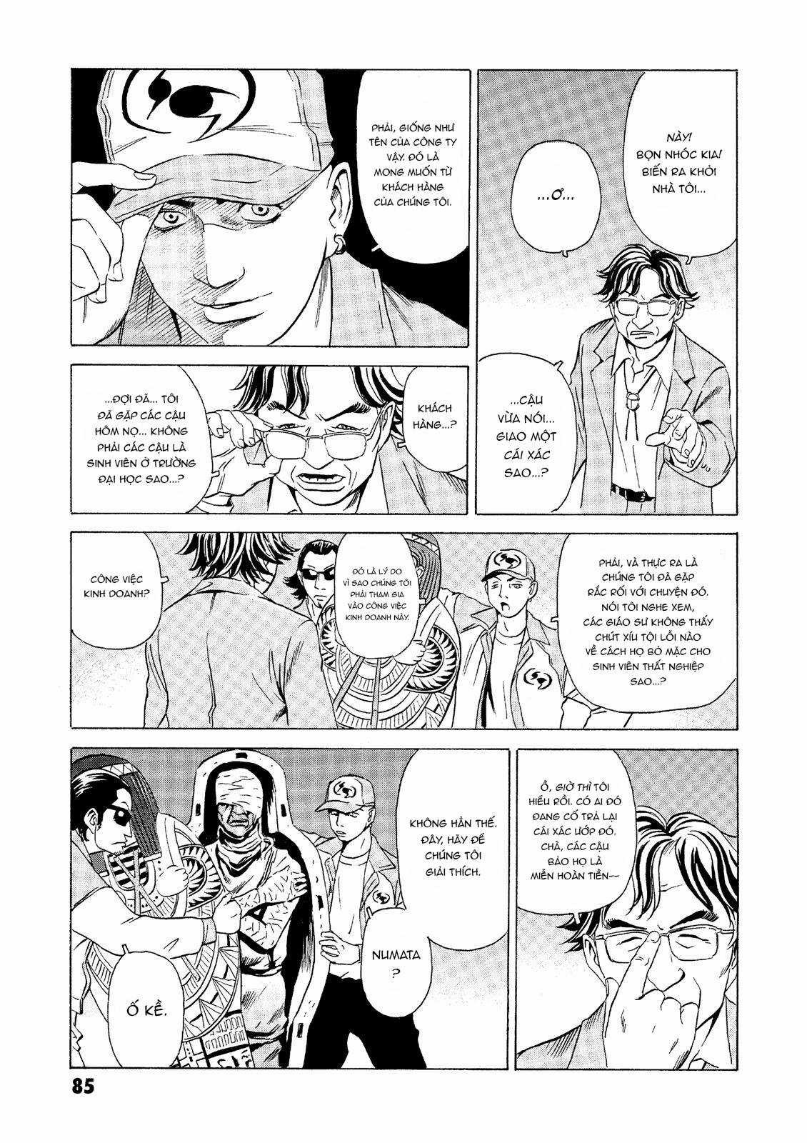 Dịch vụ Chuyển xác Kurosagi Chapter 21 trang 37