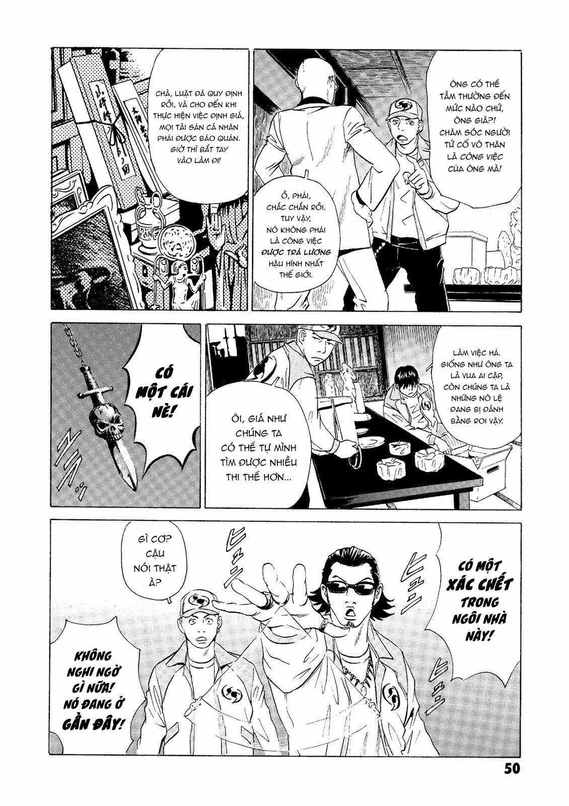 Dịch vụ Chuyển xác Kurosagi Chapter 21 trang 4