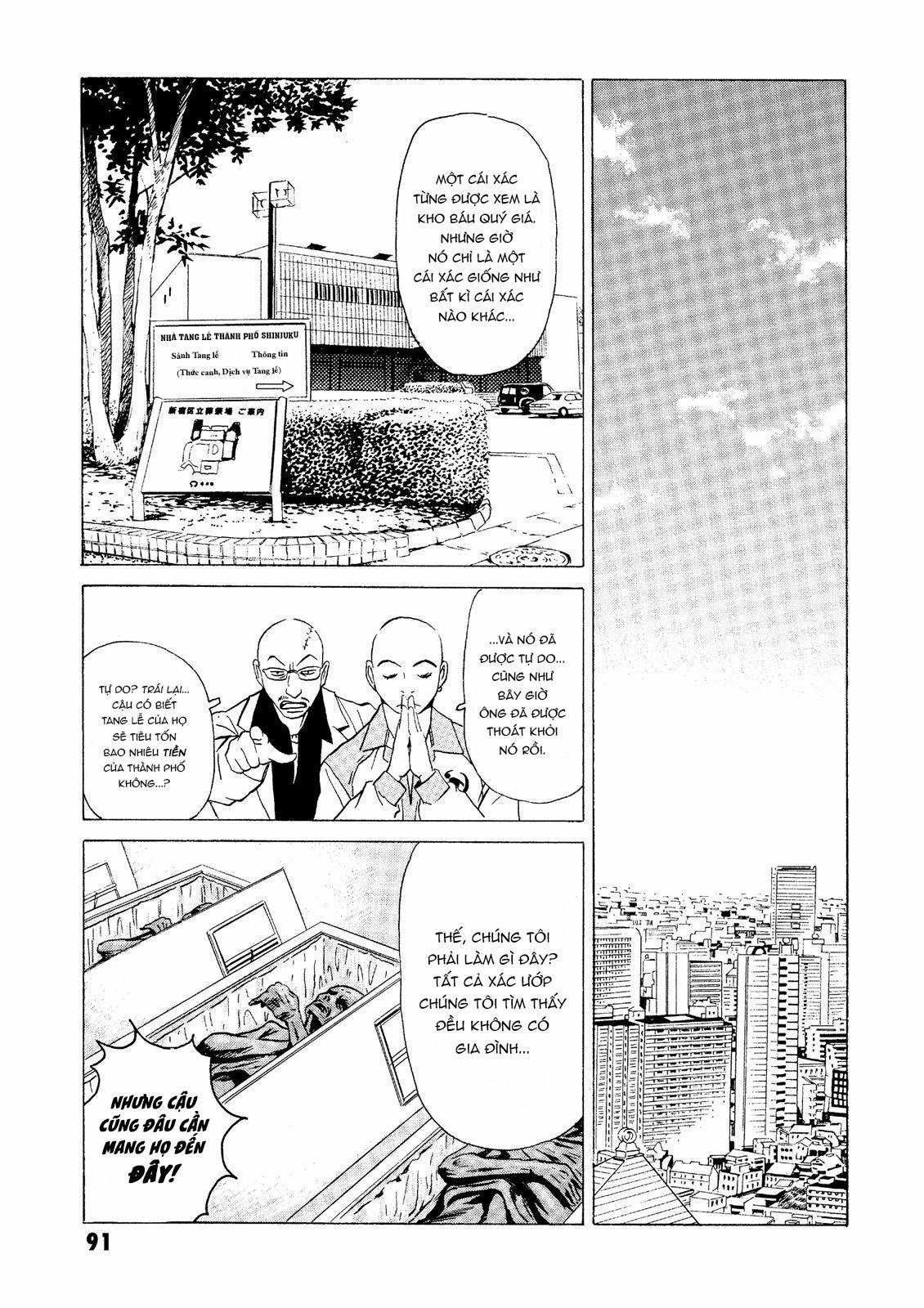 Dịch vụ Chuyển xác Kurosagi Chapter 21 trang 43