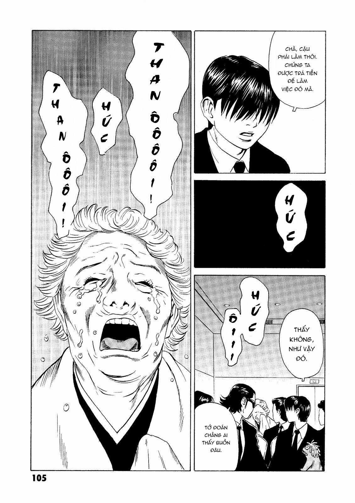 Dịch vụ Chuyển xác Kurosagi Chapter 22 trang 10