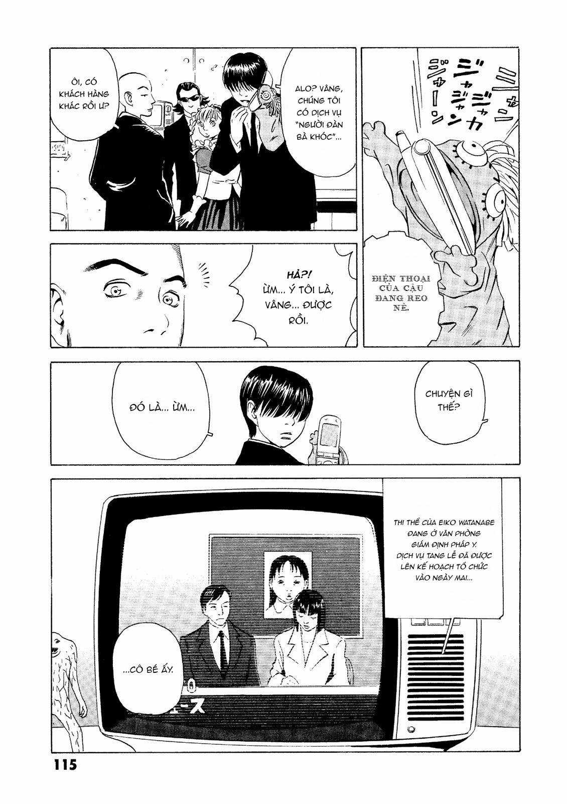 Dịch vụ Chuyển xác Kurosagi Chapter 22 trang 20