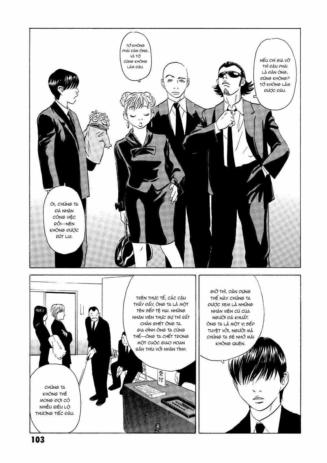 Dịch vụ Chuyển xác Kurosagi Chapter 22 trang 8