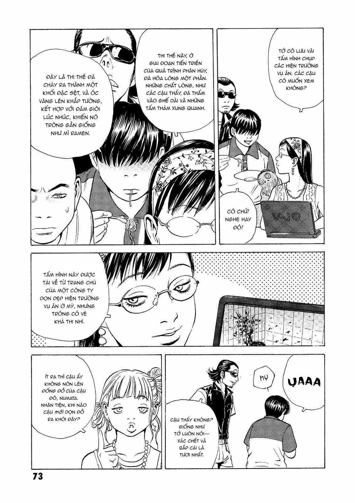 Dịch vụ Chuyển xác Kurosagi Chapter 25 trang 10