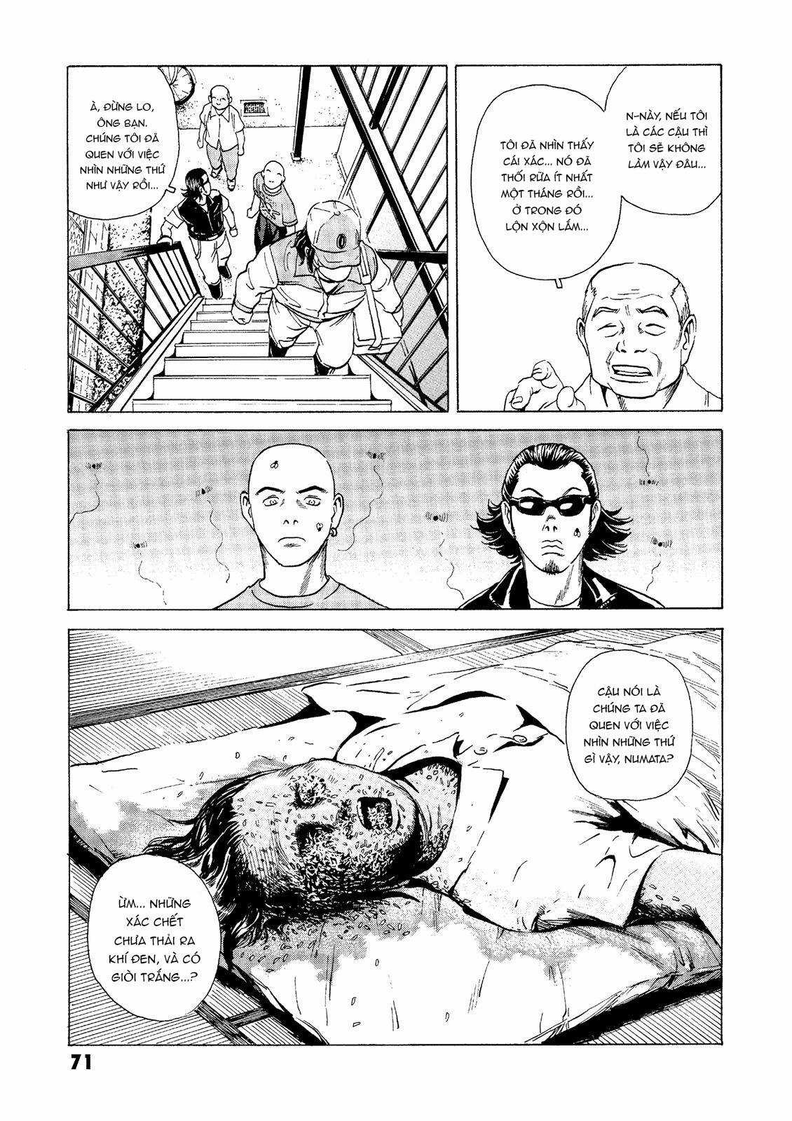 Dịch vụ Chuyển xác Kurosagi Chapter 25 trang 8