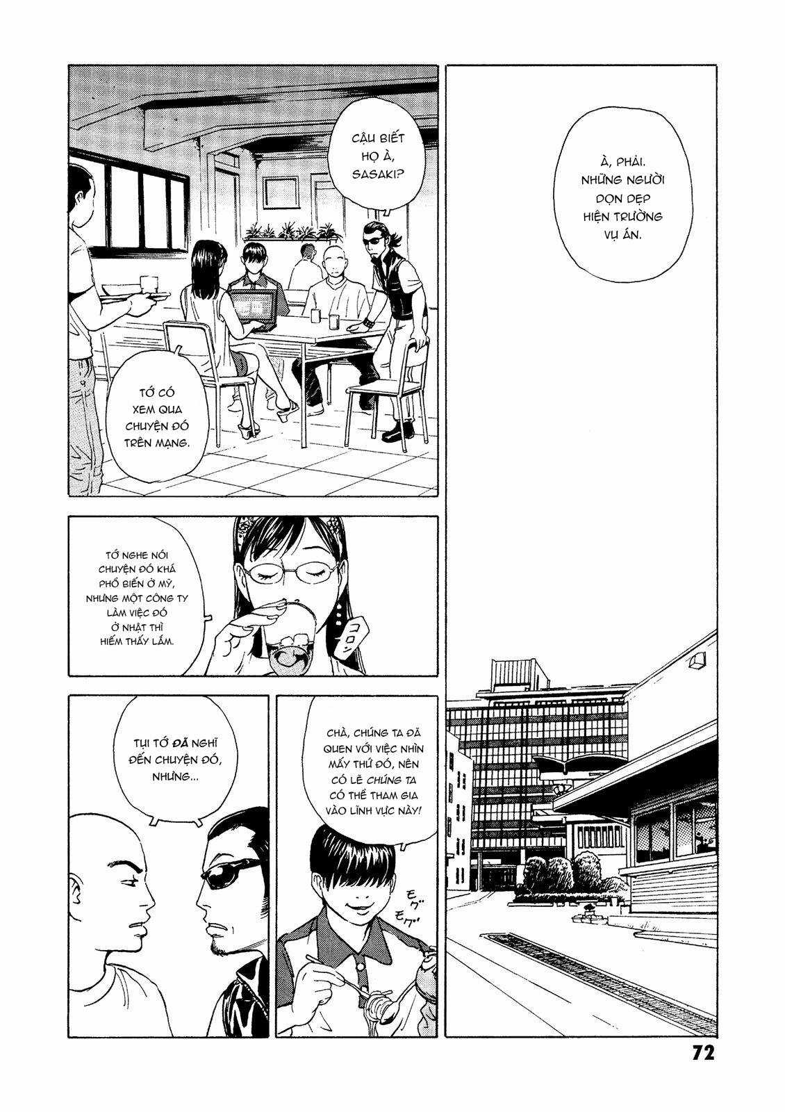Dịch vụ Chuyển xác Kurosagi Chapter 25 trang 9