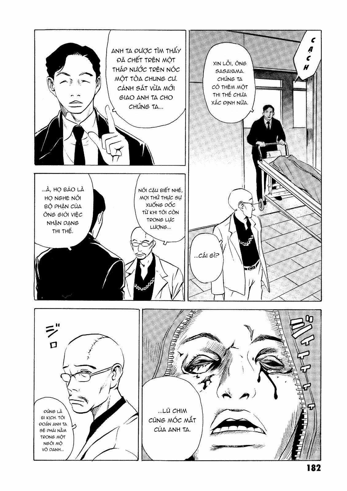 Dịch vụ Chuyển xác Kurosagi Chapter 4 trang 23