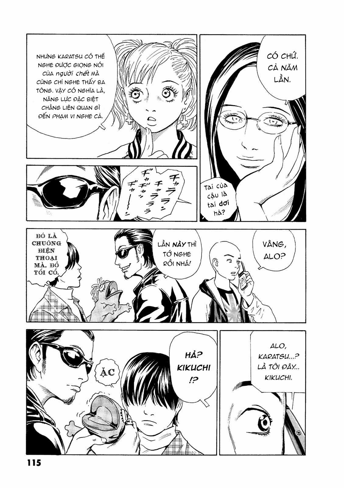 Dịch vụ Chuyển xác Kurosagi Chapter 47 trang 12