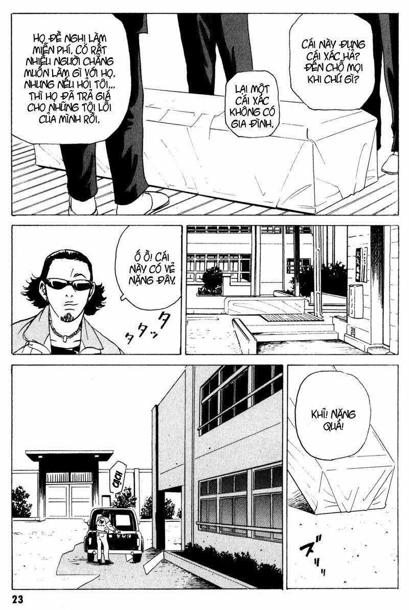 Dịch vụ Chuyển xác Kurosagi Chapter 5 trang 23