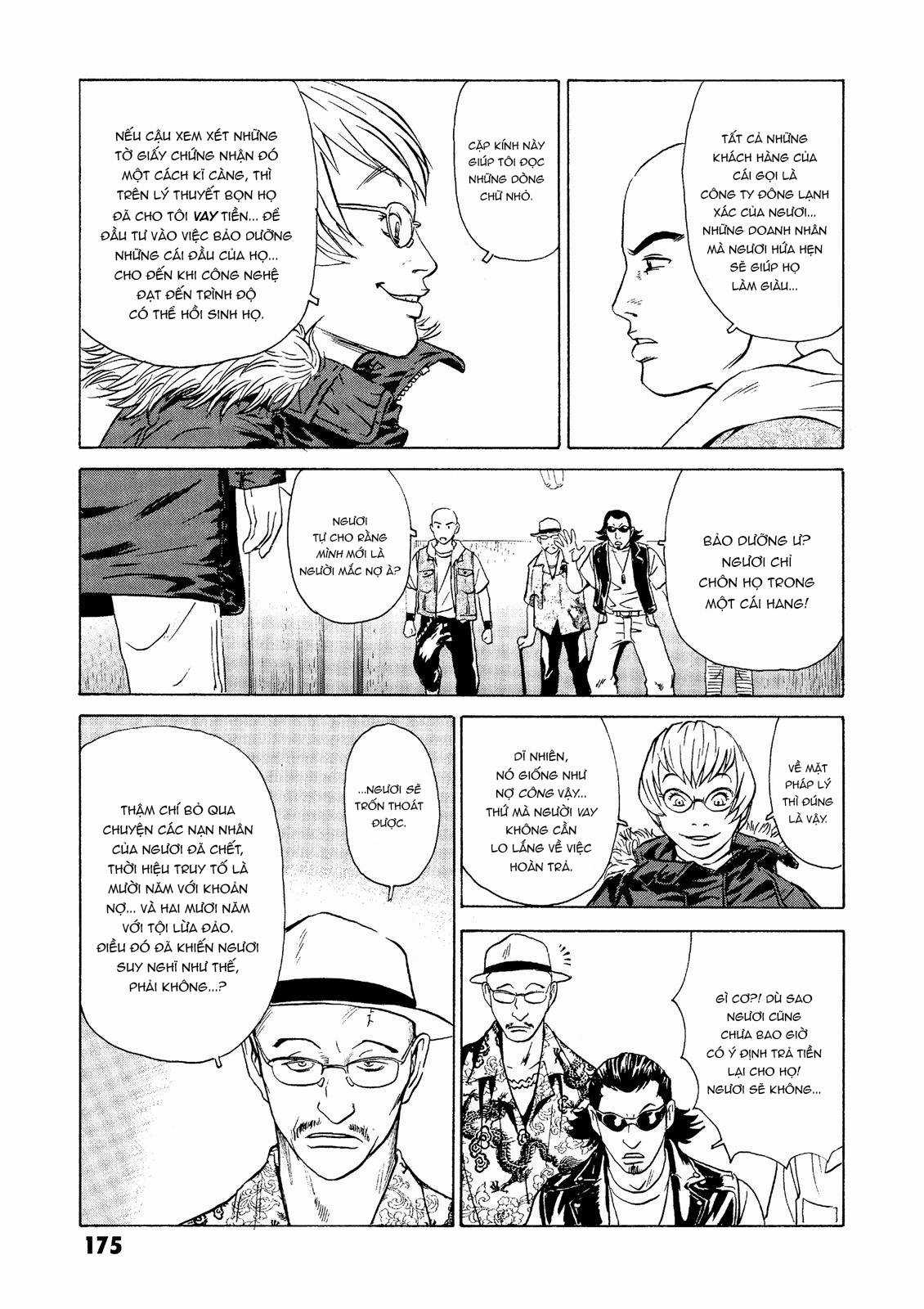 Dịch vụ Chuyển xác Kurosagi Chapter 5 trang 35