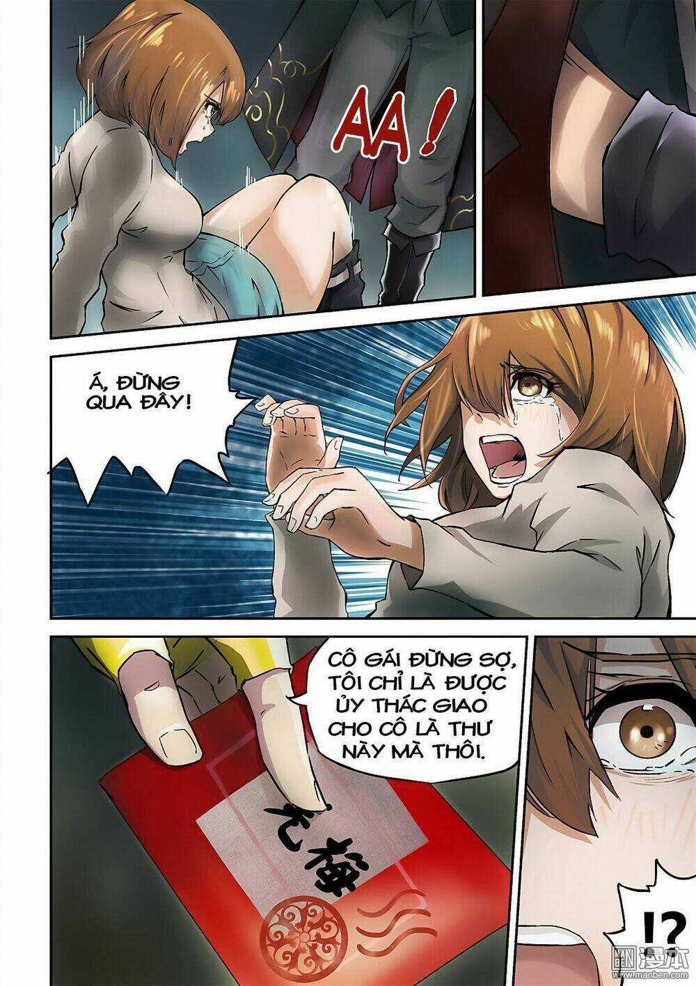 Dịch Vụ Giao Hàng Âm Dương Chapter 1 trang 12