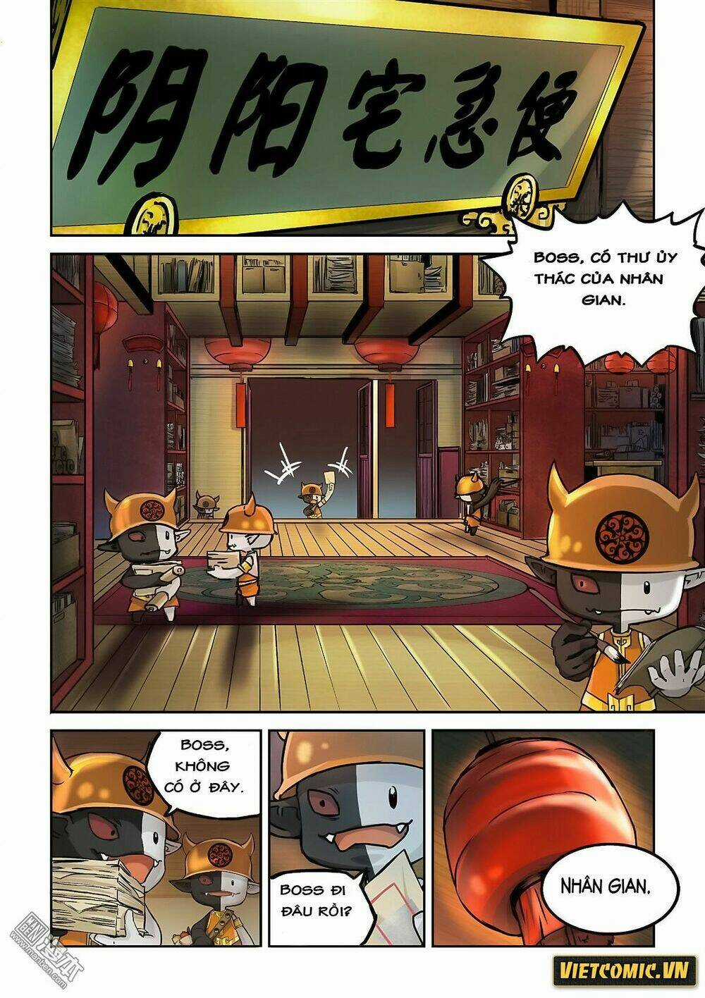 Dịch Vụ Giao Hàng Âm Dương Chapter 1 trang 8