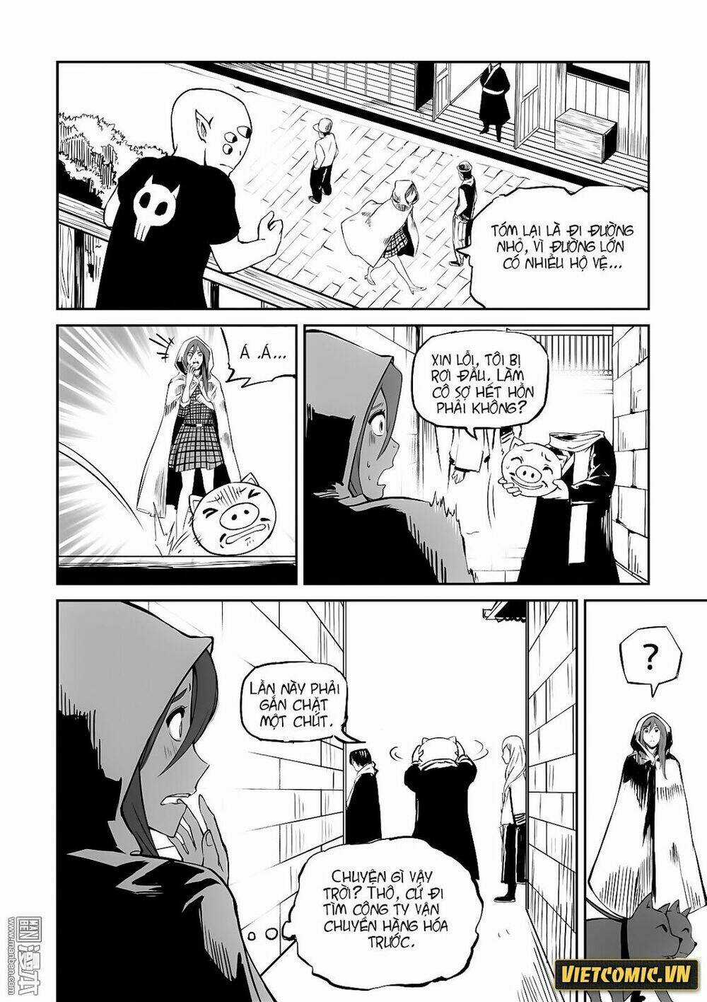 Dịch Vụ Giao Hàng Âm Dương Chapter 12 trang 12