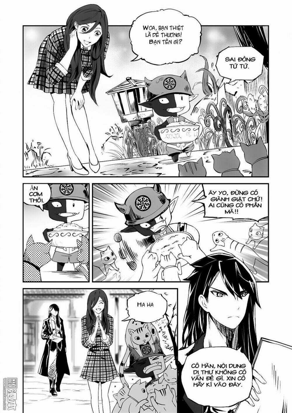 Dịch Vụ Giao Hàng Âm Dương Chapter 13 trang 14