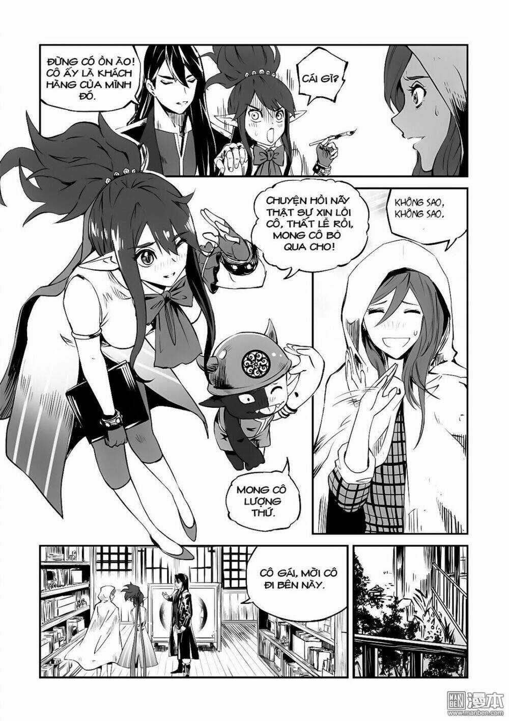 Dịch Vụ Giao Hàng Âm Dương Chapter 13 trang 3