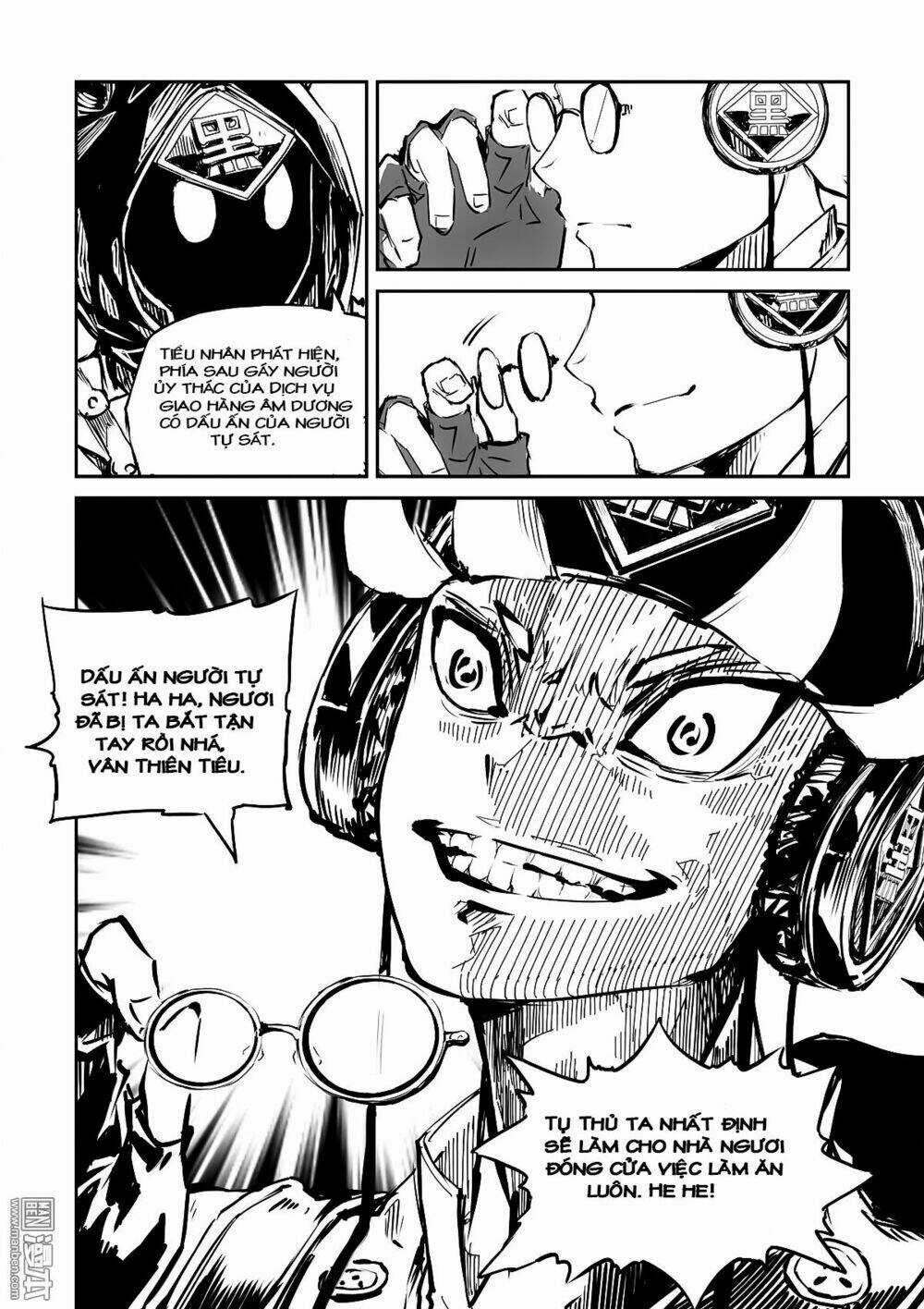 Dịch Vụ Giao Hàng Âm Dương Chapter 14 trang 4