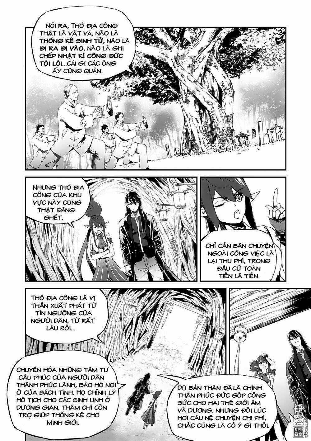 Dịch Vụ Giao Hàng Âm Dương Chapter 14 trang 8