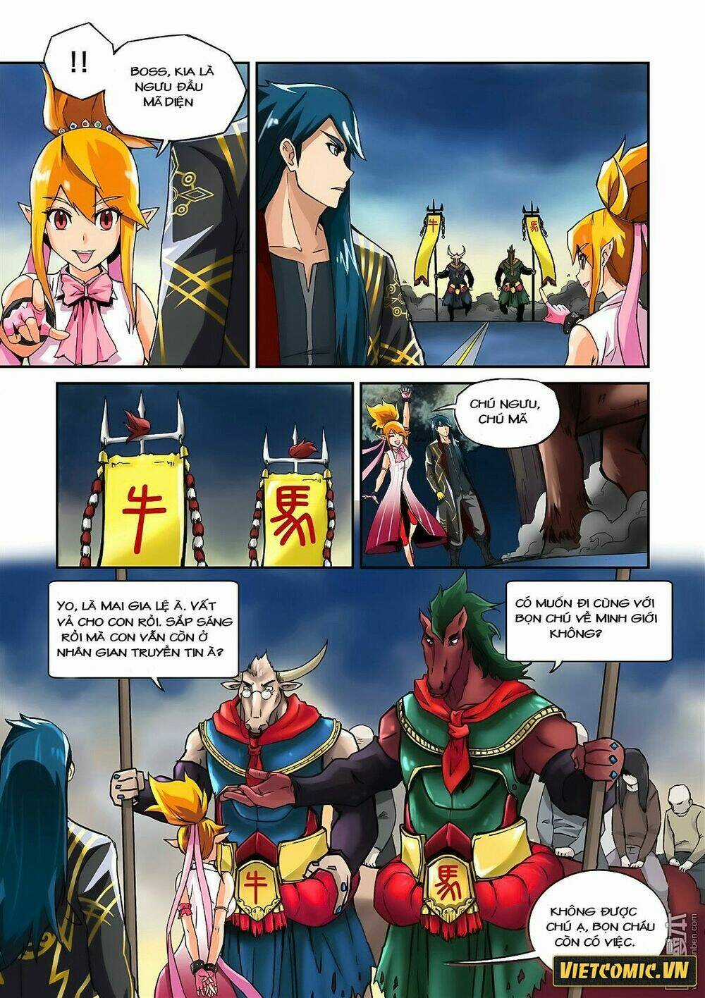 Dịch Vụ Giao Hàng Âm Dương Chapter 2 trang 18