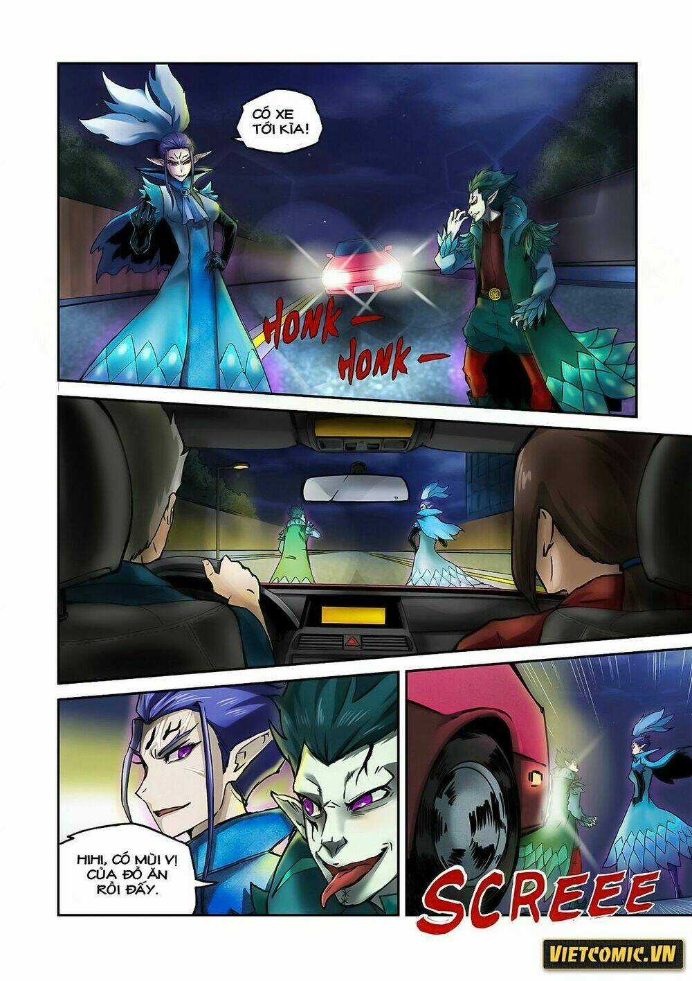 Dịch Vụ Giao Hàng Âm Dương Chapter 2 trang 3