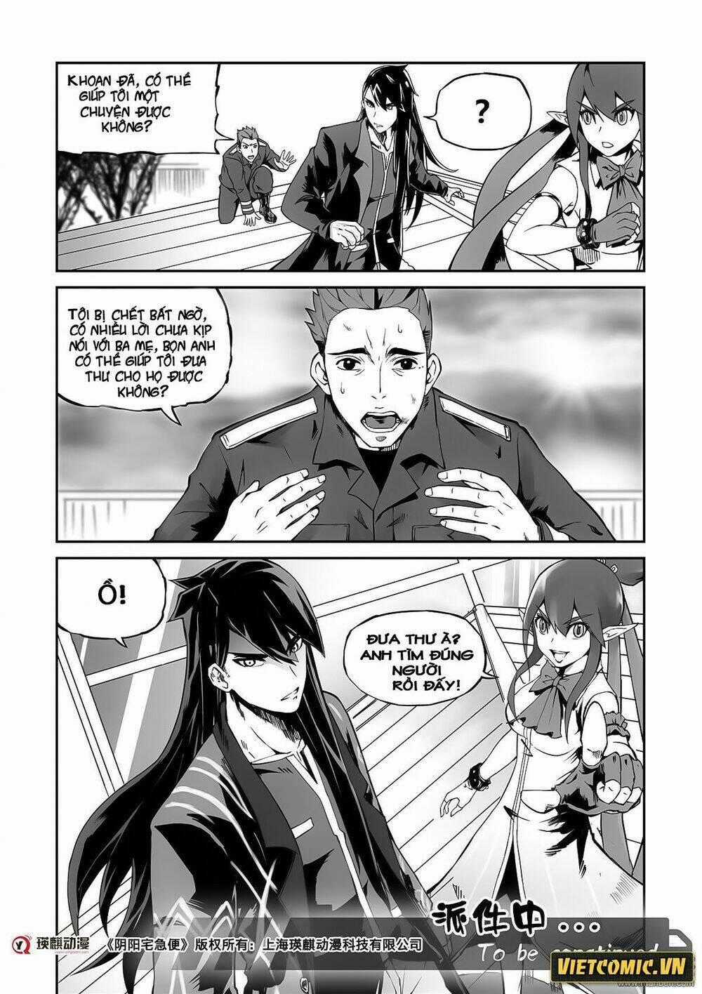 Dịch Vụ Giao Hàng Âm Dương Chapter 3 trang 18