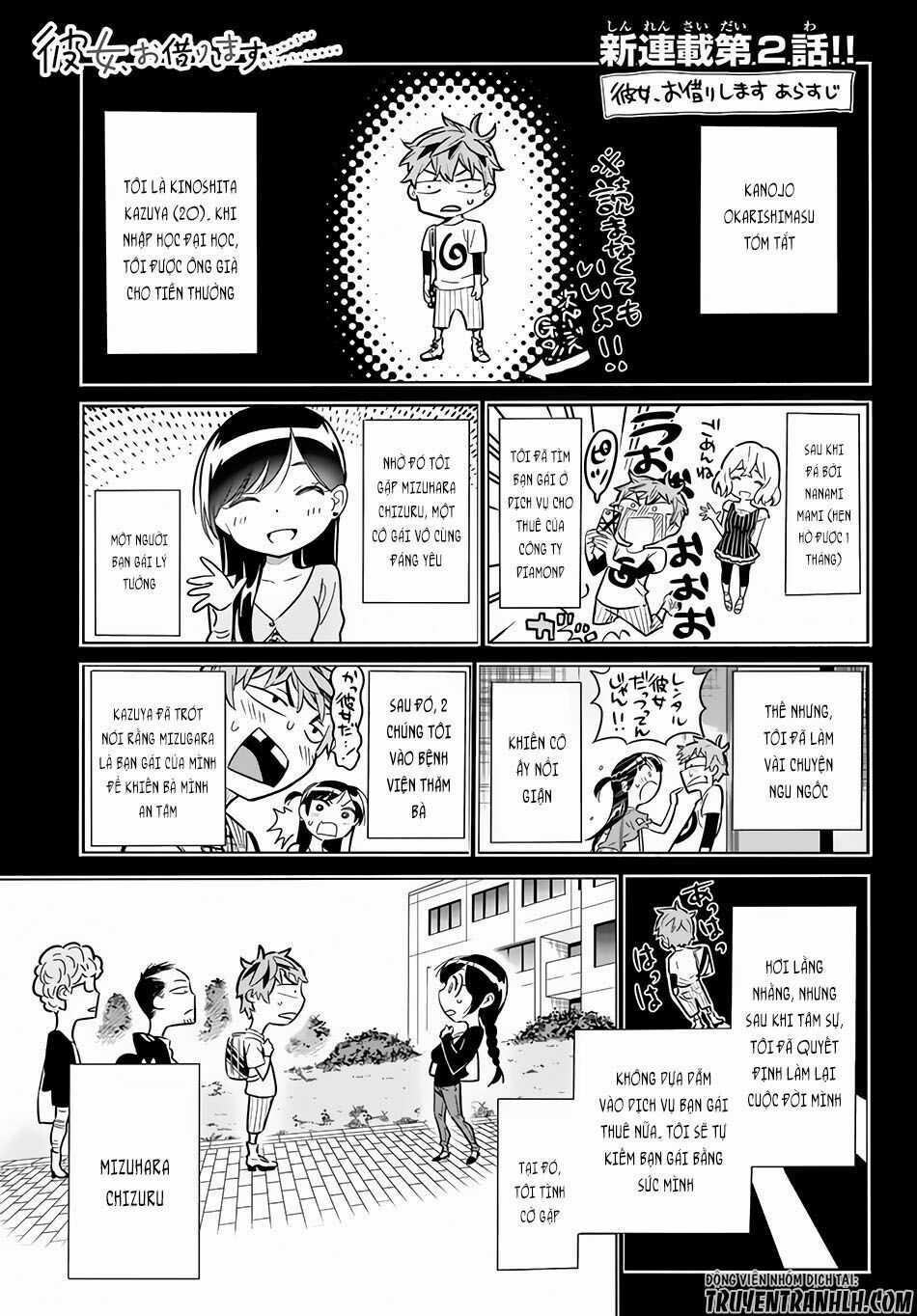 Dịch Vụ Thuê Bạn Gái Chapter 2 trang 2