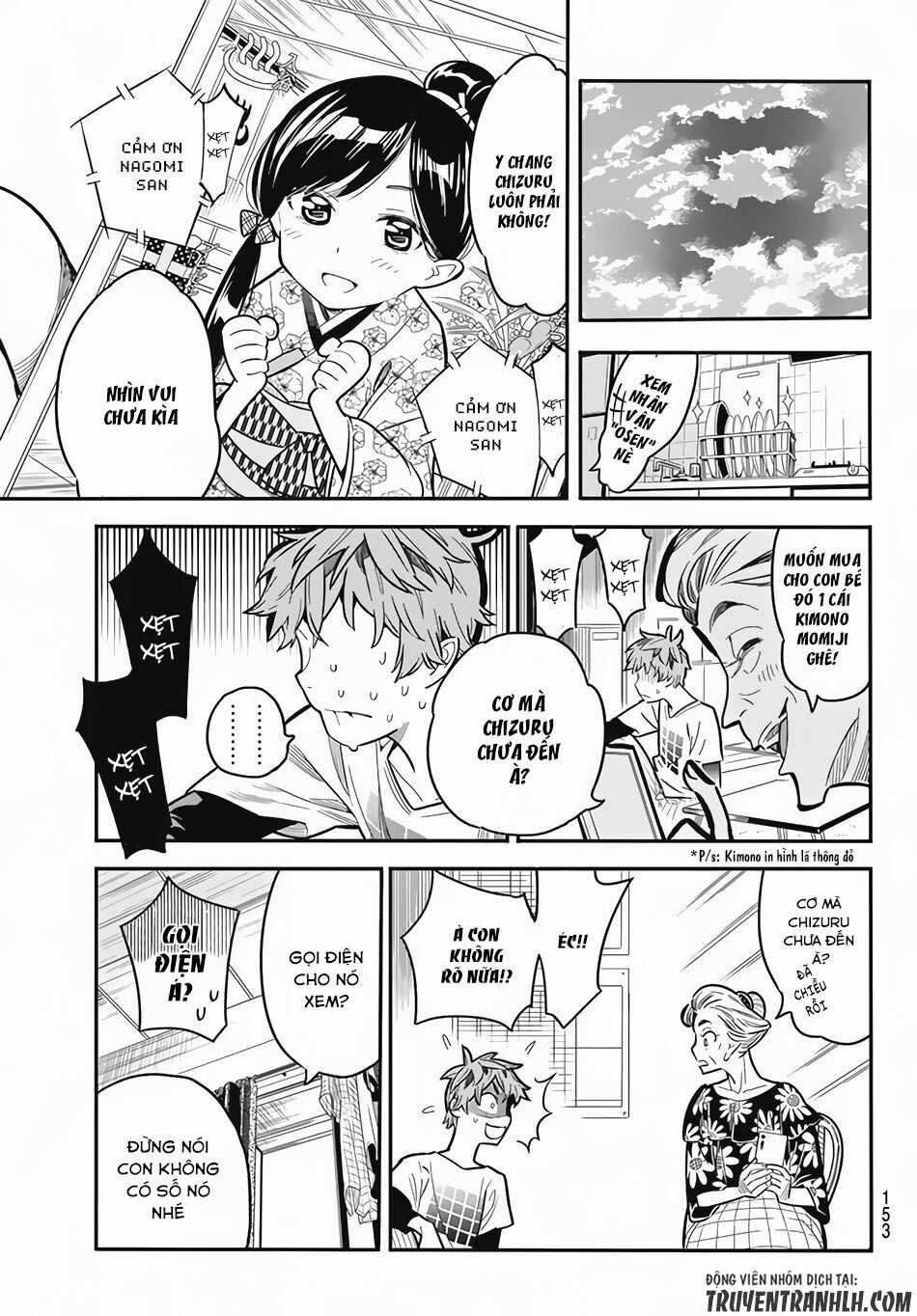 Dịch Vụ Thuê Bạn Gái Chapter 3 trang 12