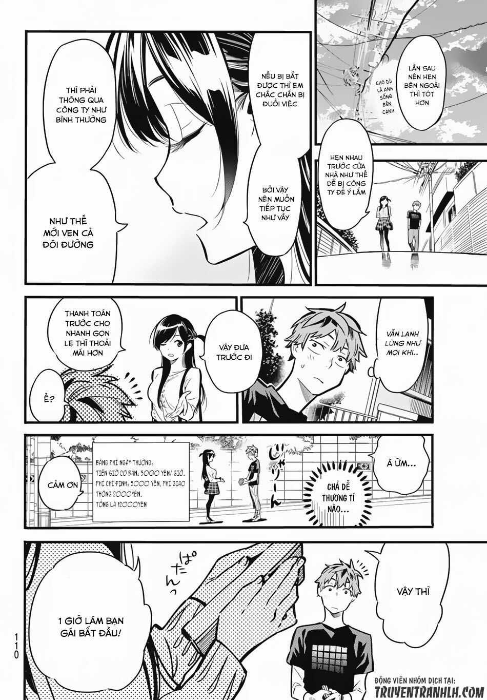 Dịch Vụ Thuê Bạn Gái Chapter 4 trang 13