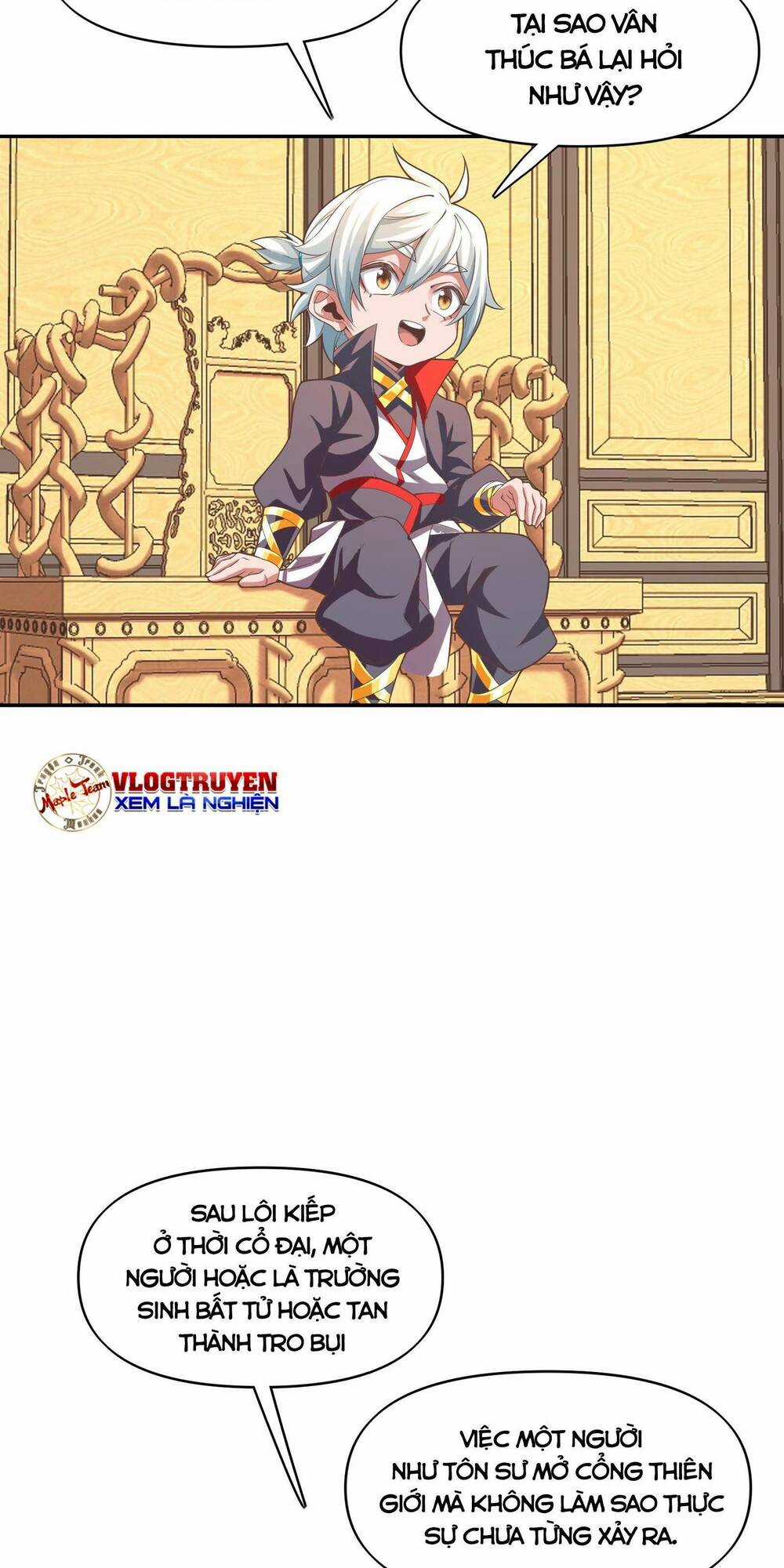 Điên Rồi Sao, Ba Tuổi Làm Chưởng Môn Chapter 13 trang 34