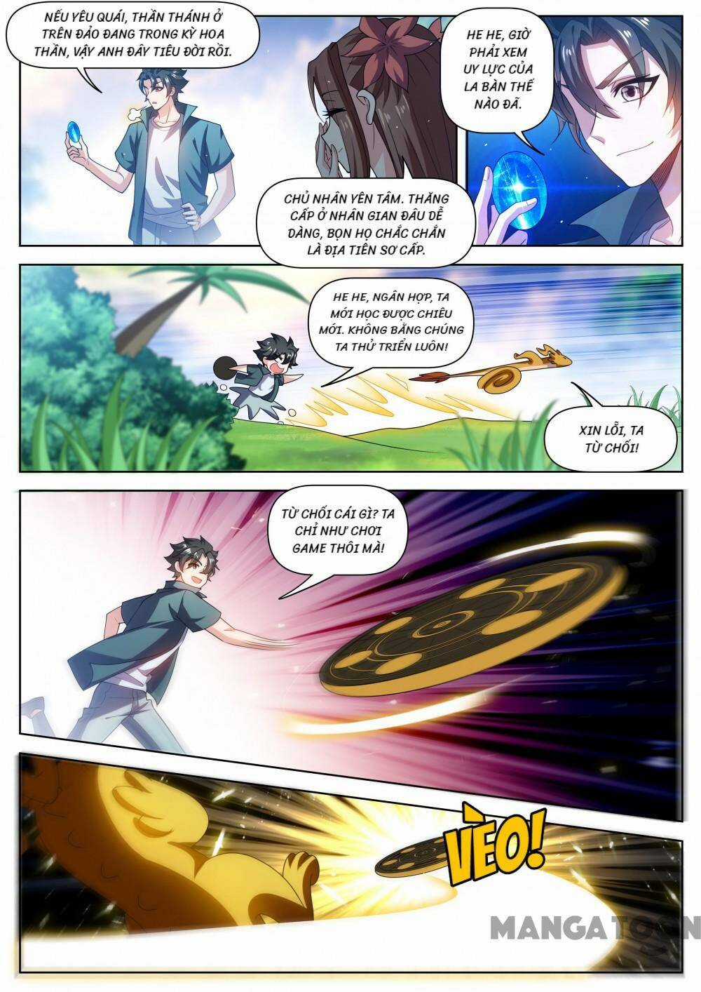 Điện Thoại Của Ta Thông Tam Giới Chapter 484 trang 2