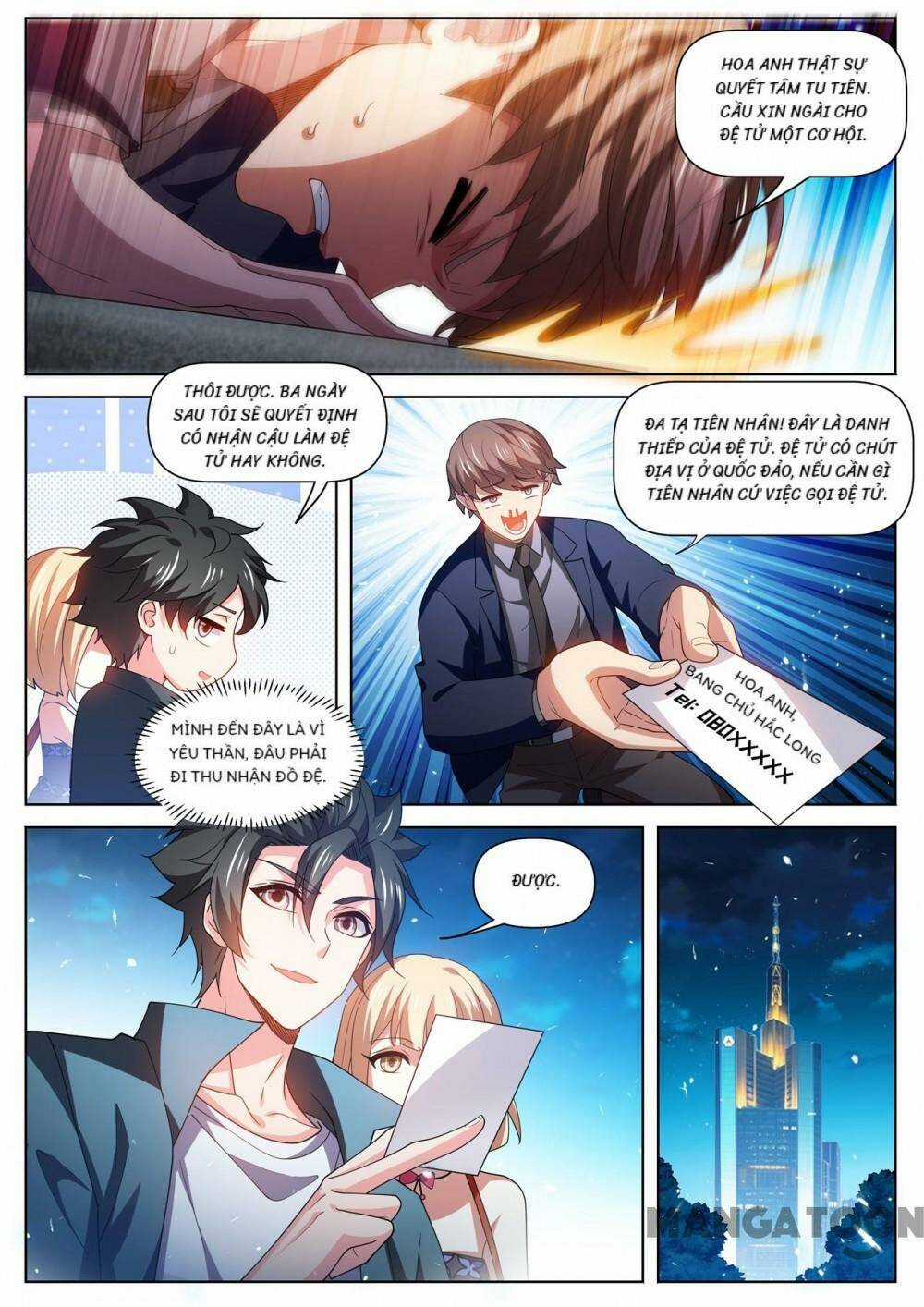 Điện Thoại Của Ta Thông Tam Giới Chapter 486 trang 2