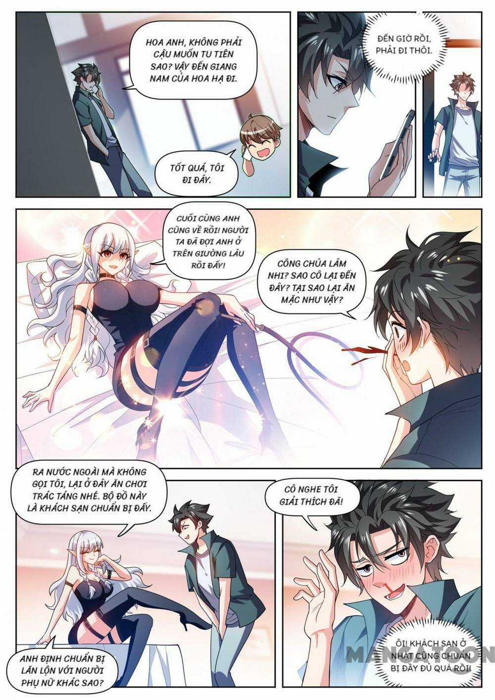 Điện Thoại Của Ta Thông Tam Giới Chapter 491 trang 7