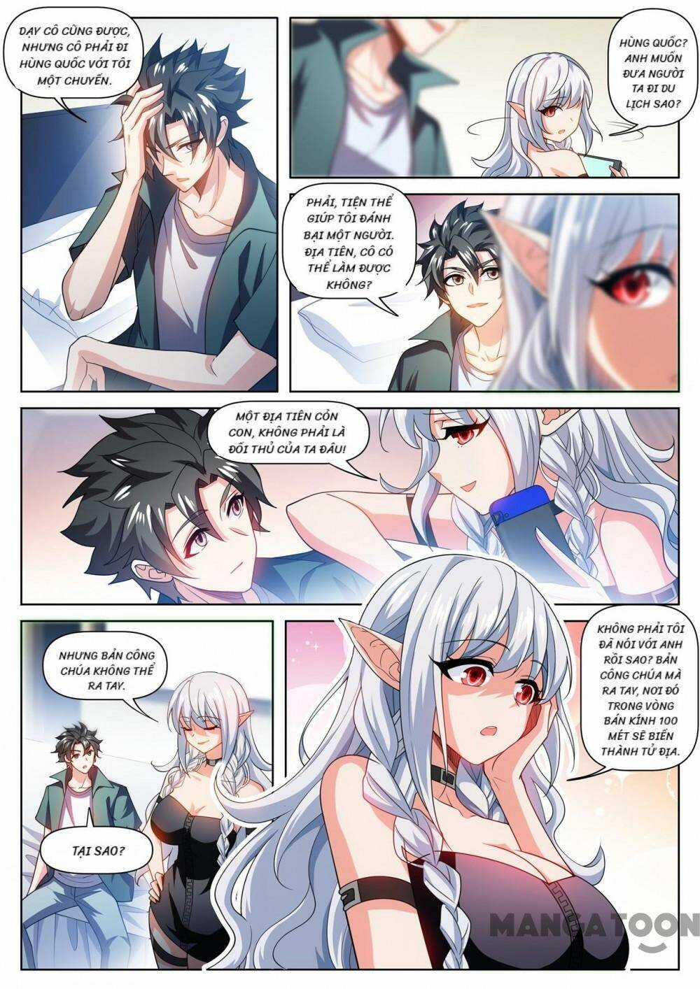 Điện Thoại Của Ta Thông Tam Giới Chapter 491 trang 9