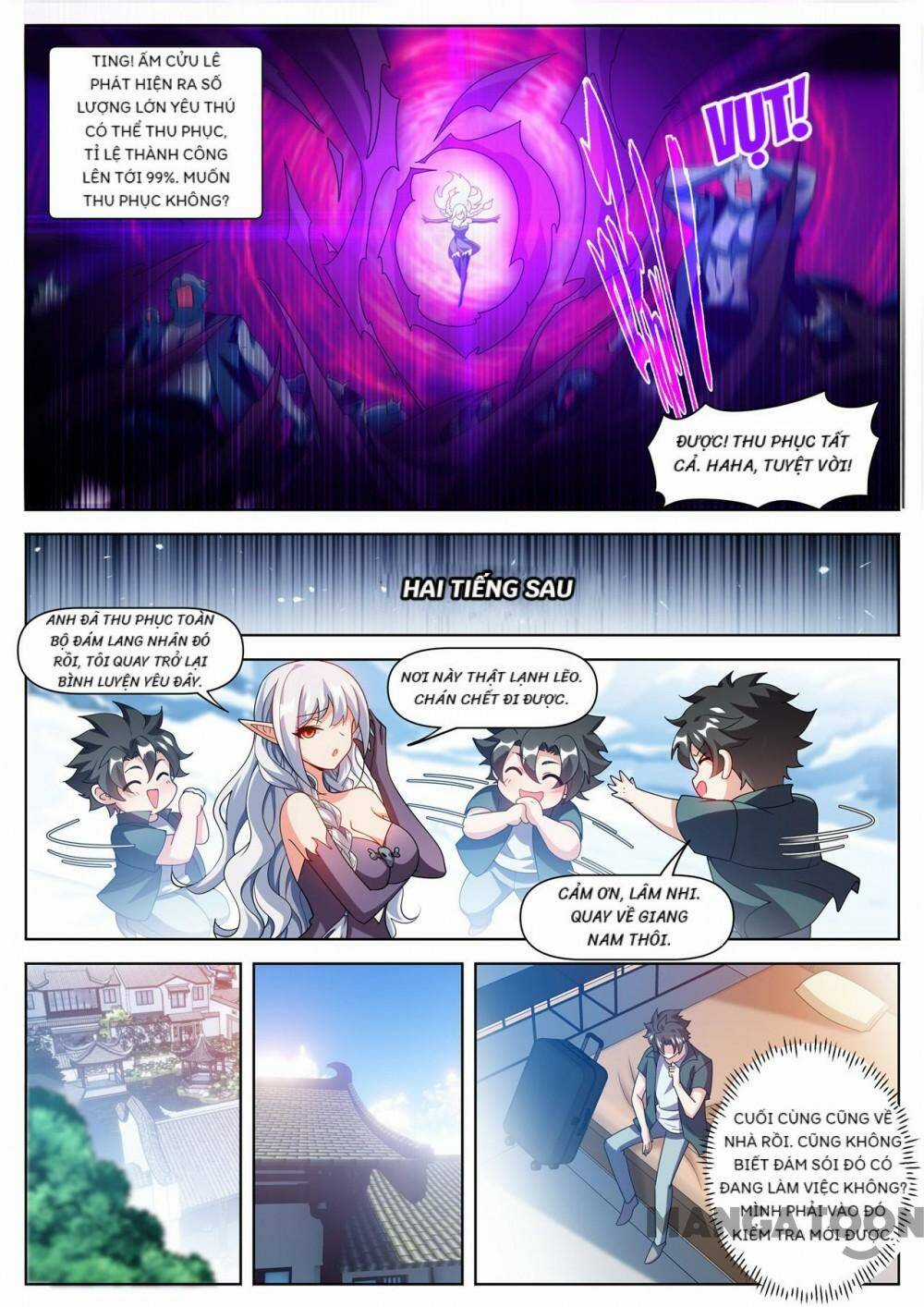 Điện Thoại Của Ta Thông Tam Giới Chapter 493 trang 9