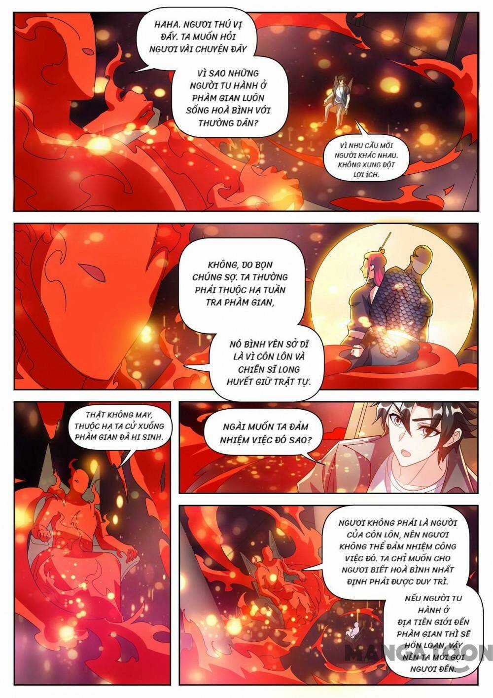 Điện Thoại Của Ta Thông Tam Giới Chapter 498 trang 9