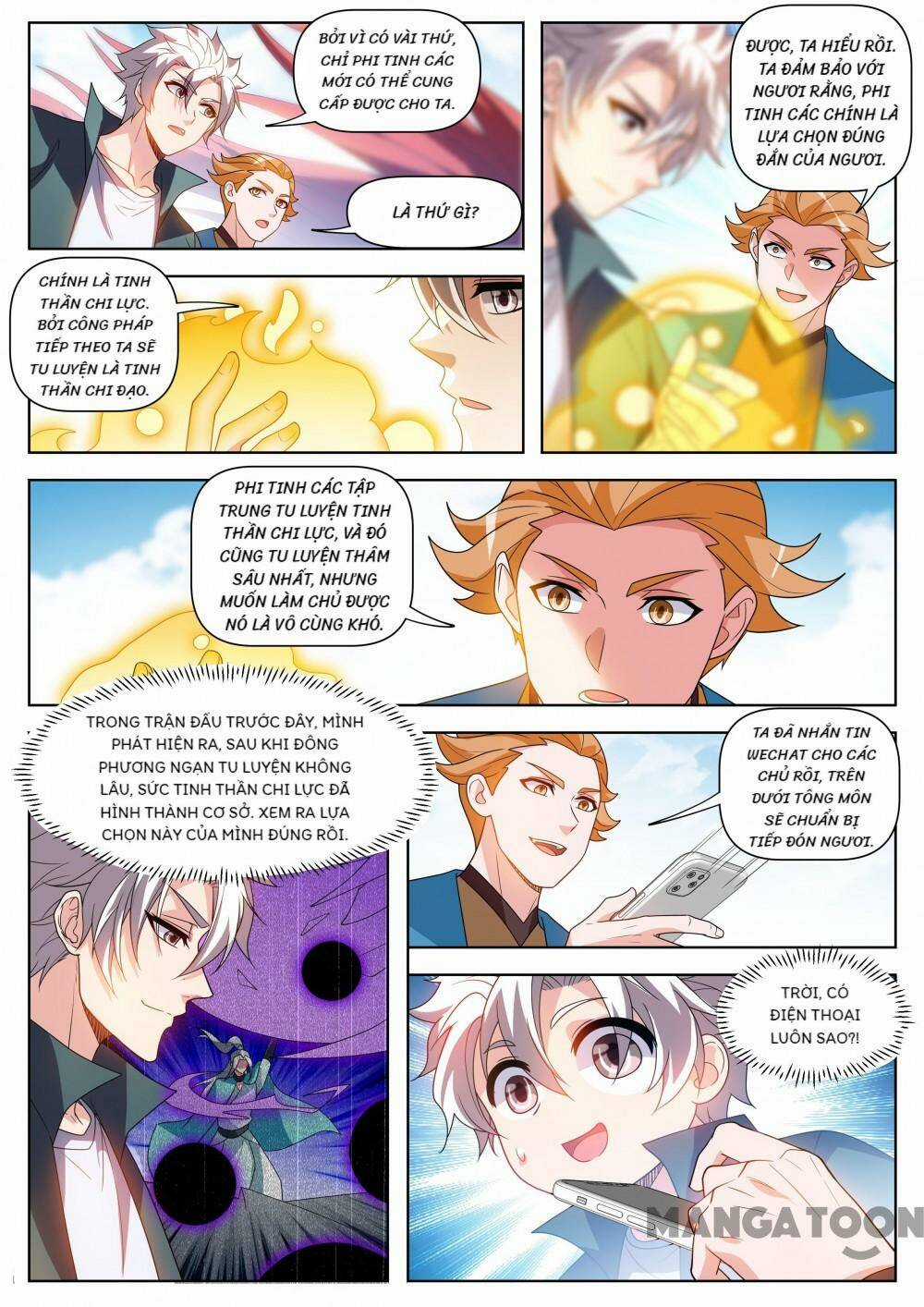 Điện Thoại Của Ta Thông Tam Giới Chapter 521 trang 8