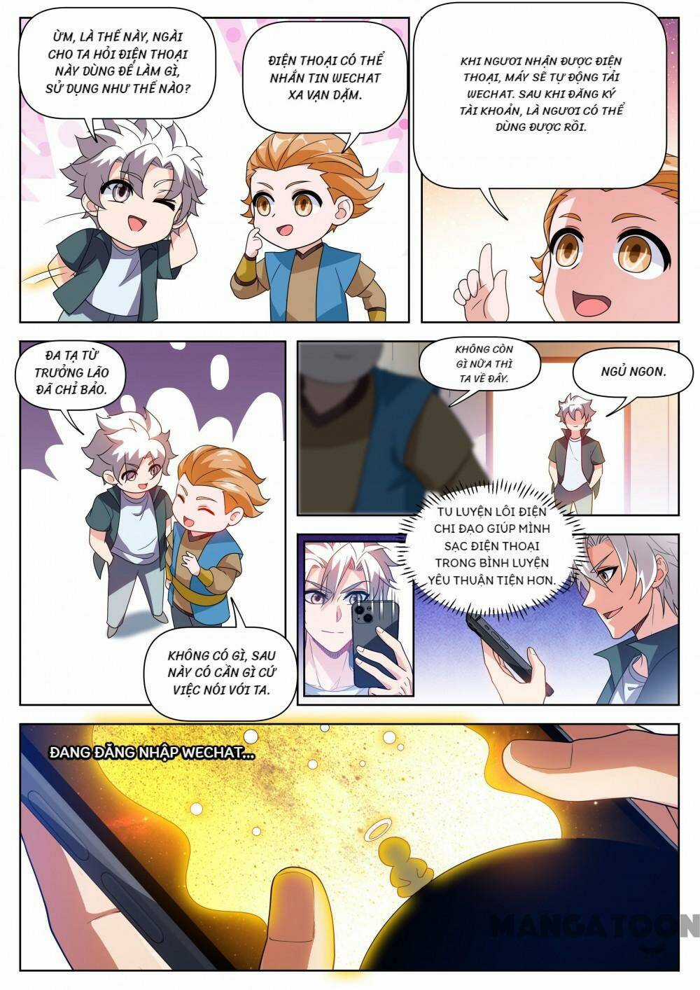 Điện Thoại Của Ta Thông Tam Giới Chapter 522 trang 8