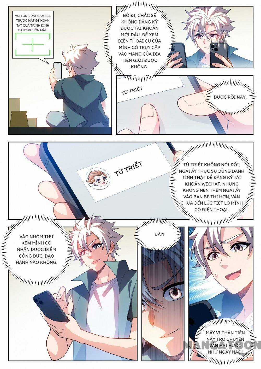 Điện Thoại Của Ta Thông Tam Giới Chapter 522 trang 9