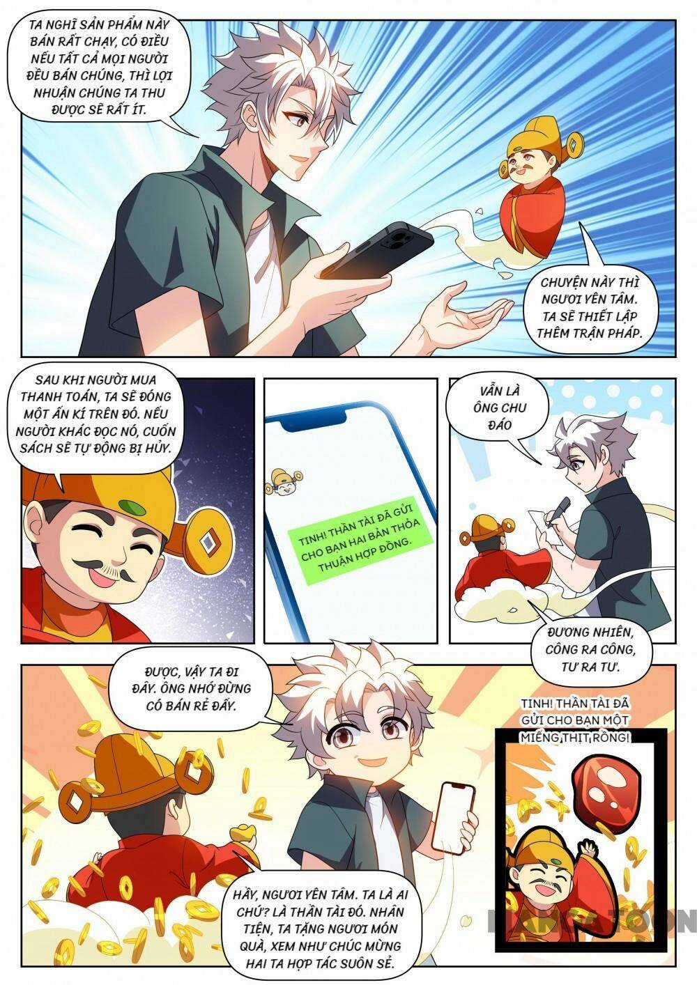 Điện Thoại Của Ta Thông Tam Giới Chapter 523 trang 2