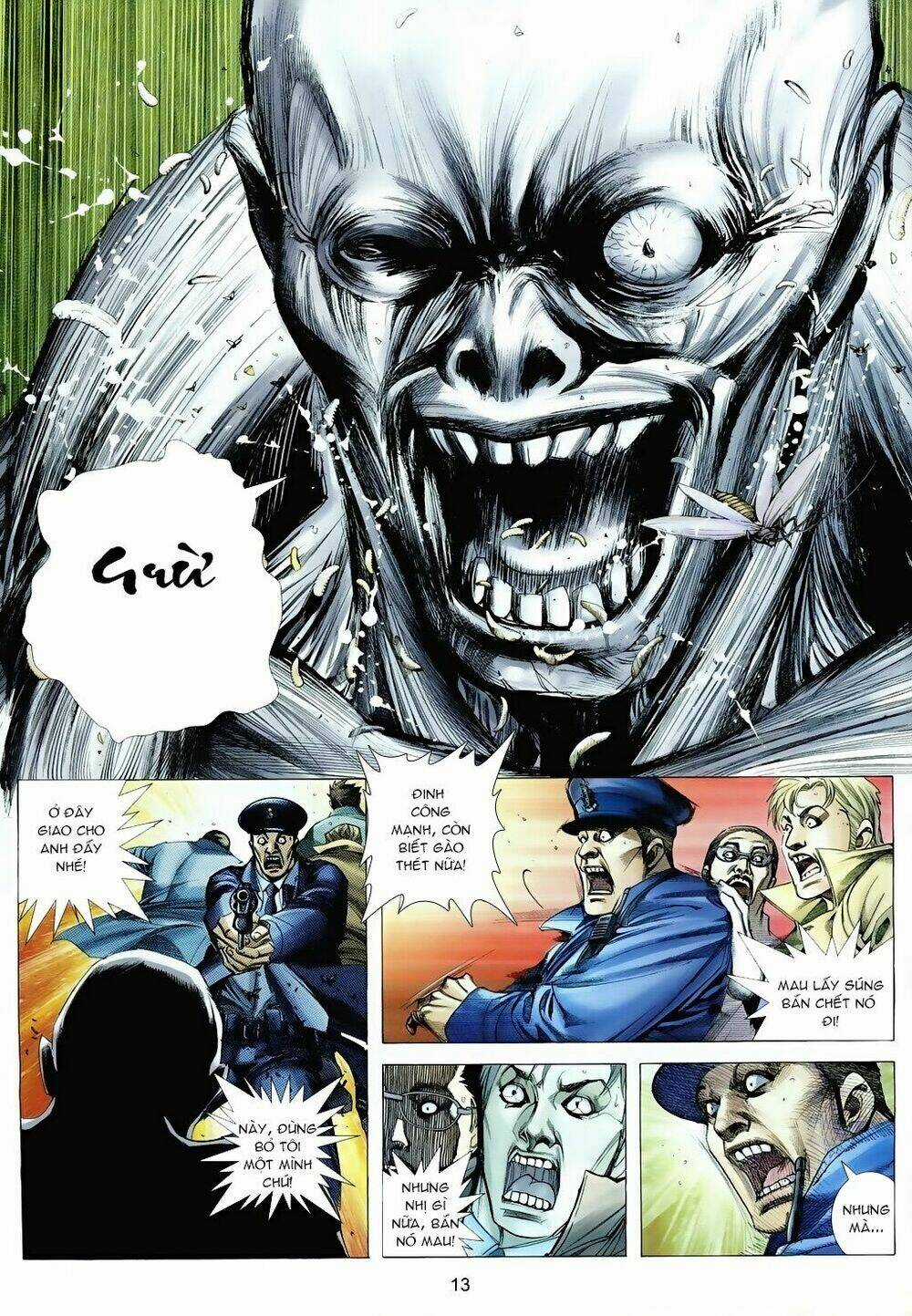 Diệt Thần Mật Mã Chapter 1 trang 11