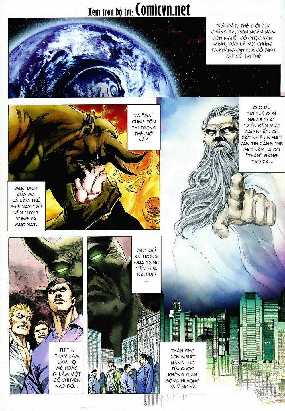 Diệt Thần Mật Mã Chapter 1 trang 2