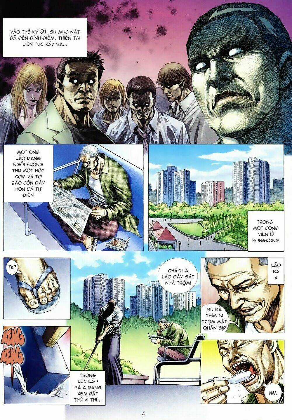 Diệt Thần Mật Mã Chapter 1 trang 3