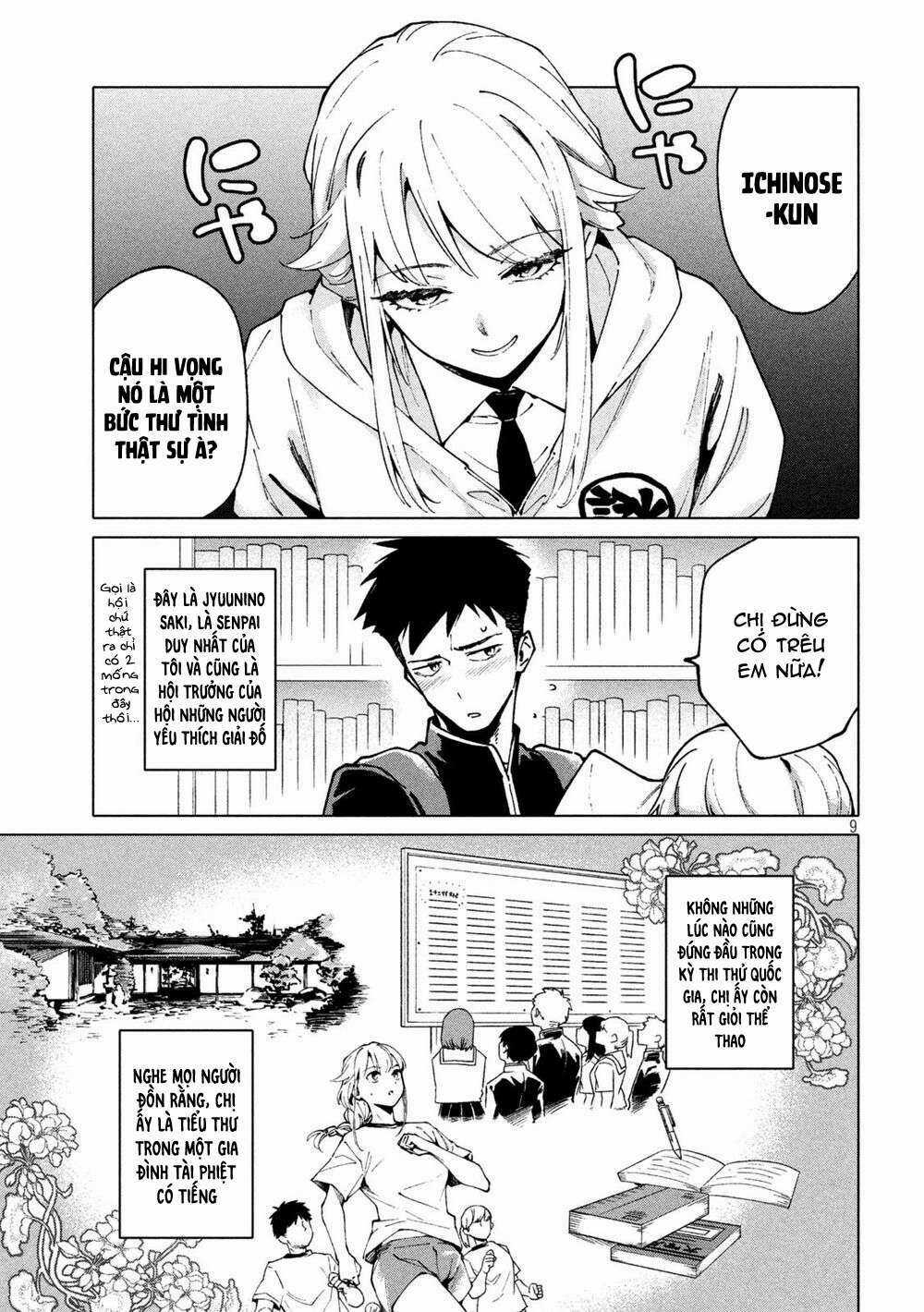 Điều Còn Khó Hơn Cả Việc Giải Đố Chapter 1 trang 10