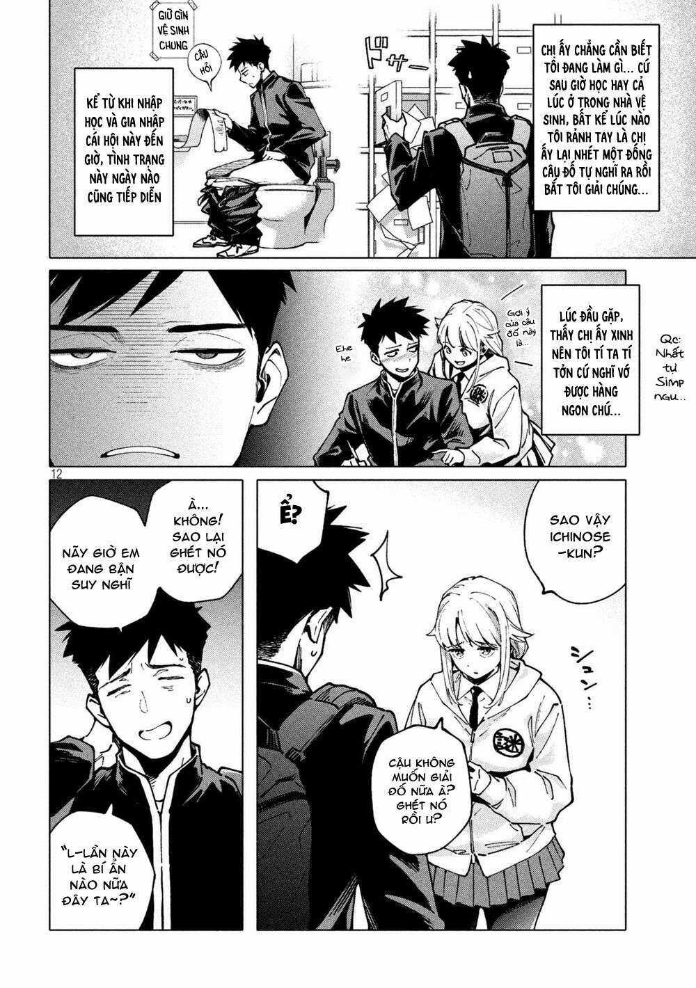 Điều Còn Khó Hơn Cả Việc Giải Đố Chapter 1 trang 13