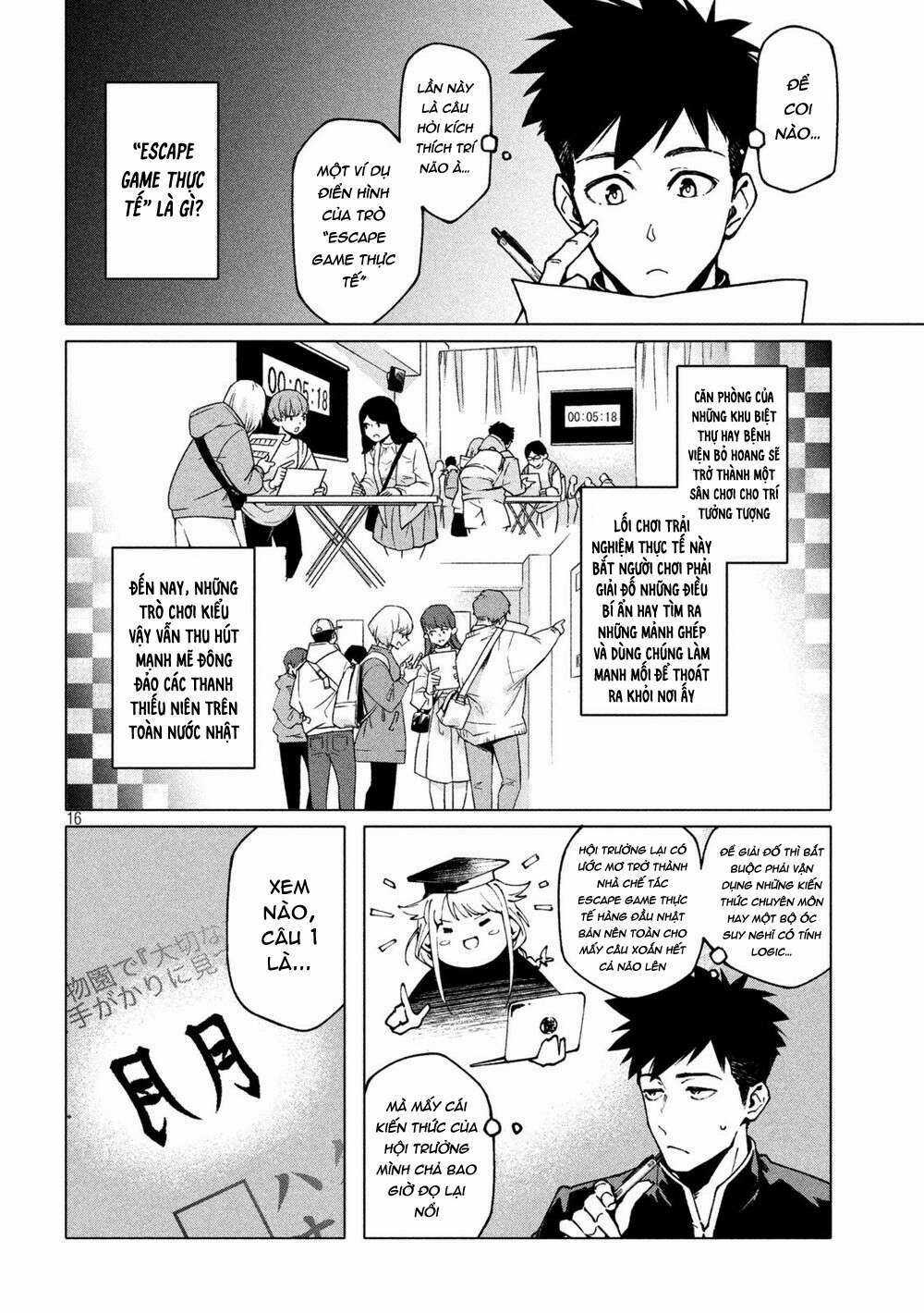 Điều Còn Khó Hơn Cả Việc Giải Đố Chapter 1 trang 17