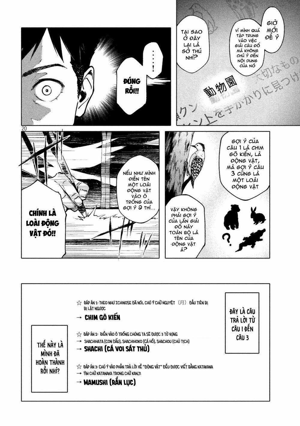 Điều Còn Khó Hơn Cả Việc Giải Đố Chapter 1 trang 21